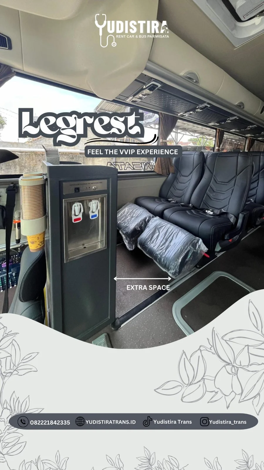 Big Bus Legrest 32 Seat
